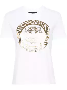 Футболка с логотипом Just Cavalli, белый