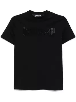 Футболка с логотипом Just Cavalli, черный