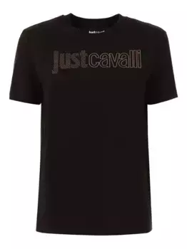 Футболка с логотипом Just Cavalli, черный