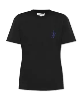 Футболка с логотипом Jw Anderson, черный