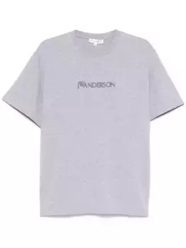 Футболка с логотипом JW ANDERSON, серый