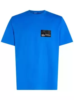 Футболка с логотипом Karl Lagerfeld Jeans, синий