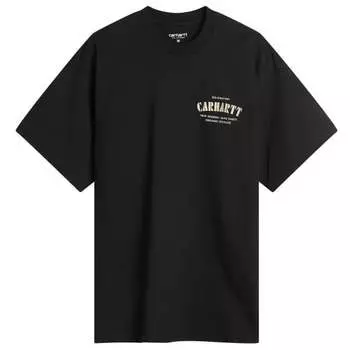 Футболка с логотипом каталога c Carhartt Wip, черный