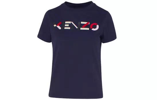 Футболка с логотипом KENZO, Marine Blue