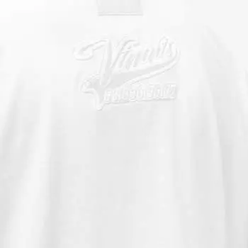 Футболка с логотипом колледжа VTMNTS, белый