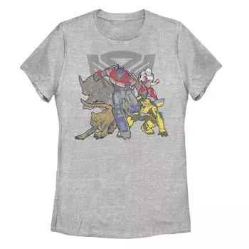 Футболка с логотипом команды Autobots для юниоров Transformers Rise of the Beasts Licensed Character
