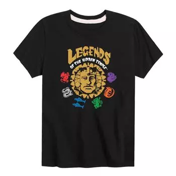 Футболка с логотипом команды Legends Of The Hidden Temple для мальчиков 8–20 лет Licensed Character
