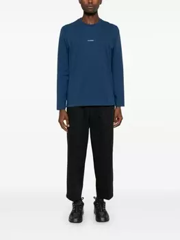 Футболка с логотипом компании CP C.P. Company, синий