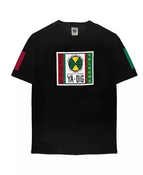 футболка с логотипом Label Cross Colours, черный