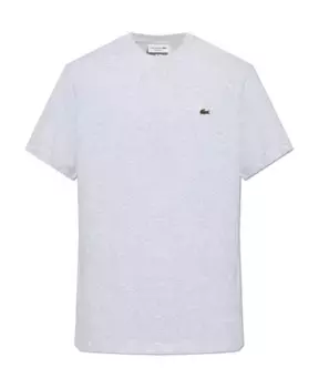 Футболка с логотипом Lacoste, серый