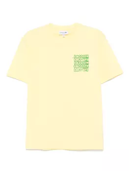 Футболка с логотипом Lacoste, желтый