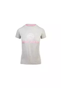 Футболка с логотипом Lamia Basic - розовый BIDI BADU, серый