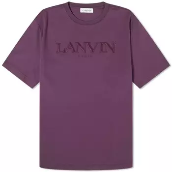 Футболка с логотипом Lanvin
