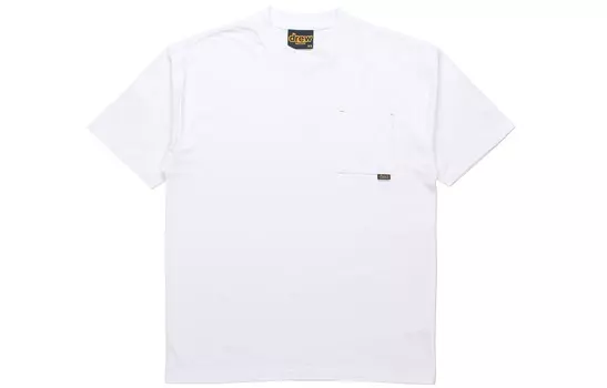 Футболка с логотипом Letter Series, унисекс, белая Drew House, белый