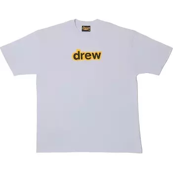 Футболка с логотипом Letter Series, унисекс, светло-голубая Drew House, светло-голубой