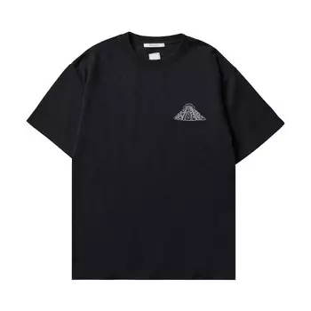 Футболка с логотипом Liberaiders Pyramid, черная