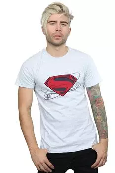 Футболка с логотипом «Лига справедливости» и «Супермен» DC Comics, серый