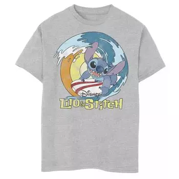 Футболка с логотипом Lilo And Stitch Surf для мальчиков 8–20 лет Licensed Character