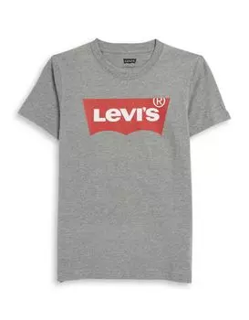 Футболка с логотипом Little Boy's & Boy's Levi'S, серый