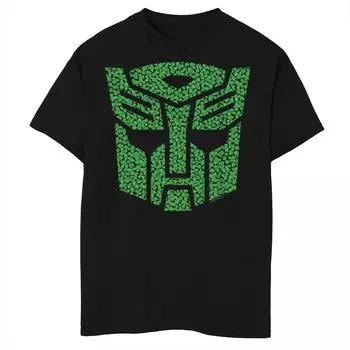Футболка с логотипом Lucky Transformers Autobots Shamrock для мальчиков 8–20 лет Licensed Character