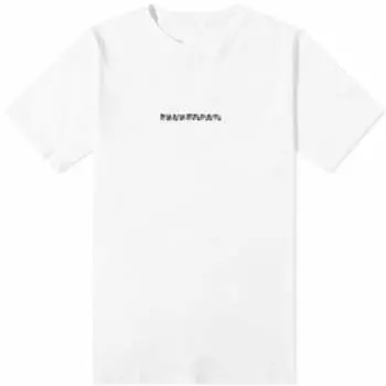 Футболка с логотипом Maharishi Pointillist, белый