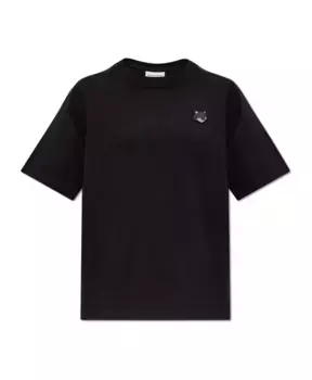 Футболка с логотипом Maison Kitsun, черный