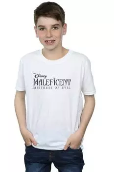 Футболка с логотипом Maleficent Mistress Of Evil Disney, белый