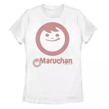 Футболка с логотипом Maruchan для юниоров Instant Noodles Smile и графическим рисунком Licensed Character