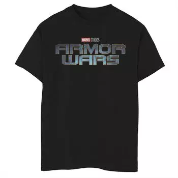 Футболка с логотипом Marvel Armor Wars для мальчиков 8–20 лет Marvel