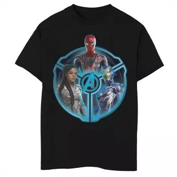 Футболка с логотипом Marvel Avengers Endgame Trio для мальчиков 8–20 лет Licensed Character