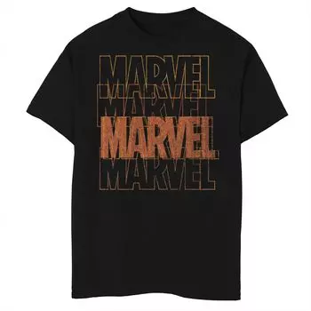 Футболка с логотипом Marvel Halloween для мальчиков 8–20 лет и графическим рисунком Marvel