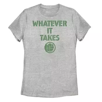 Футболка с логотипом Marvel Hulk "Whatever It Takes" для юниоров Licensed Character