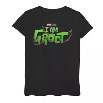 Футболка с логотипом Marvel I Am Groot для девочек 7–16 лет Marvel