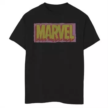 Футболка с логотипом Marvel Paint Drip для мальчиков 8–20 лет Marvel