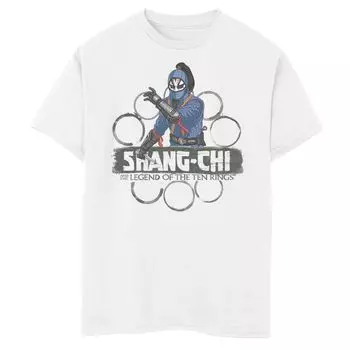 Футболка с логотипом Marvel Shang-Chi Rings для мальчиков 8–20 лет Licensed Character
