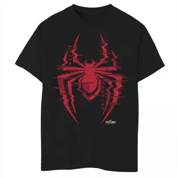 Футболка с логотипом Marvel Spider-Man: Miles Morales для мальчиков 8–20 лет Licensed Character