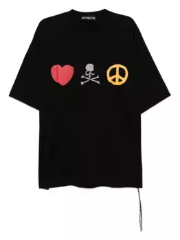 Футболка с логотипом Mastermind World, черный