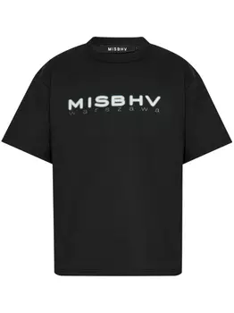 Футболка с логотипом MISBHV, черный
