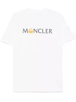Футболка с логотипом MONCLER, белый