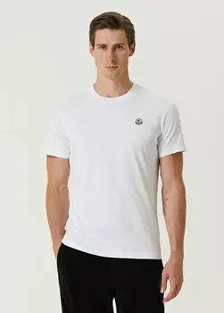 Футболка с логотипом Moncler, черный