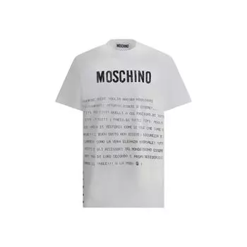 Футболка с логотипом Moschino