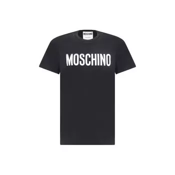 Футболка с логотипом Moschino