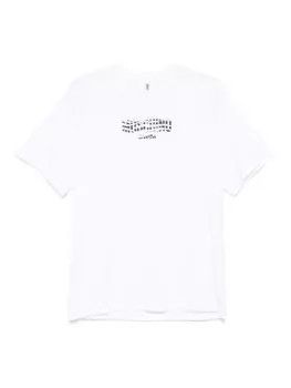 Футболка с логотипом Moschino, белый