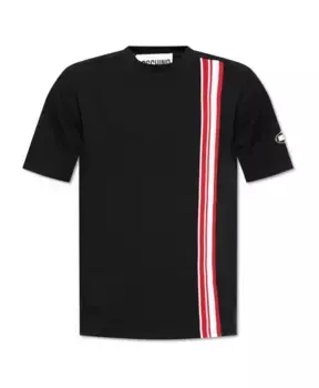 Футболка с логотипом Moschino, черный