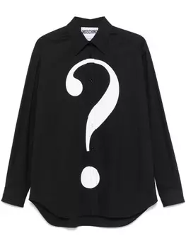 Футболка с логотипом Moschino, черный