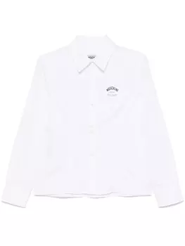 Футболка с логотипом MOSCHINO JEANS, белый