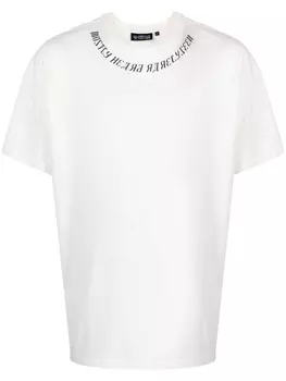 Футболка с логотипом Mostly Heard Rarely Seen, белый