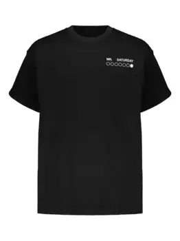 Футболка с логотипом MR. SATURDAY, черный
