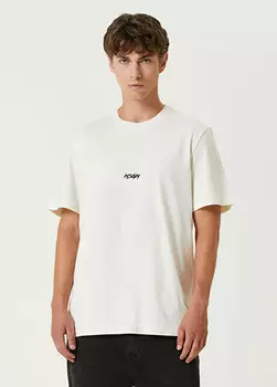 Футболка с логотипом Msgm, белый