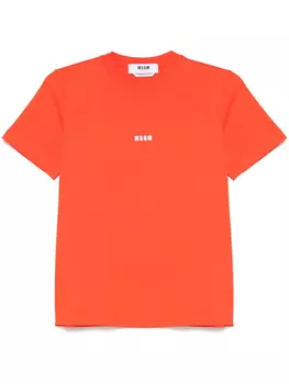 Футболка с логотипом MSGM, красный